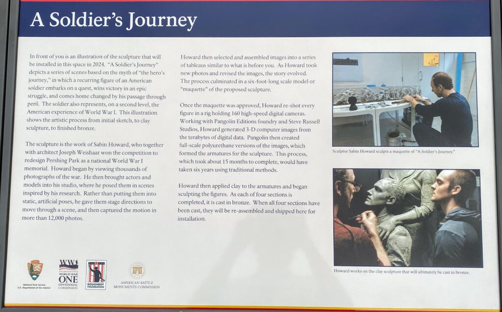 A SOLDIER’S JOURNEY WAR MEMORIAL PANEL