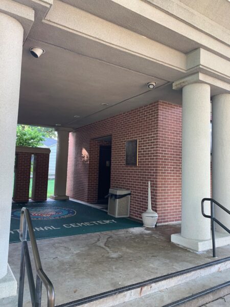 LITTLE ROCK NATIONAL CEMETERY VETERANS MEMORIAL BUILDING