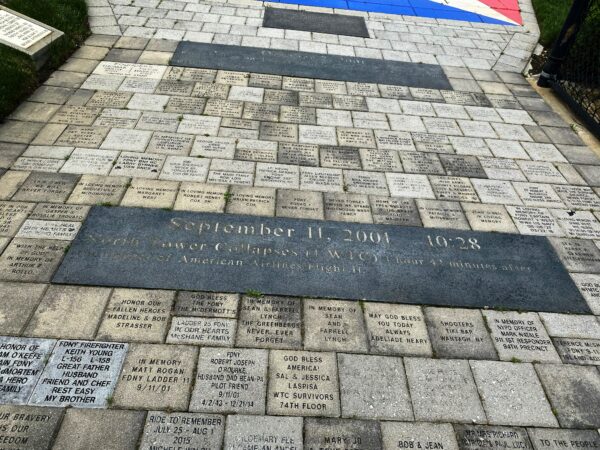 MASSAPEQUA SEPTEMBER 11,K 2001 WAR MEMORIAL BRICKS