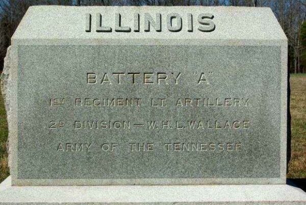 BATTERY A, 1ST ILLINOIS ARTILLERY MEMORIAL