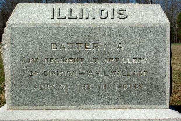 BATTERY A, 1ST ILLINOIS ARTILLERY MEMORIAL