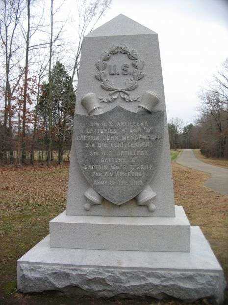 BATTERIES H AND M, 4TH U.S. ARTILLERY, BATTERY H, 5TH U.S. ARTILLERY MEMORIAL