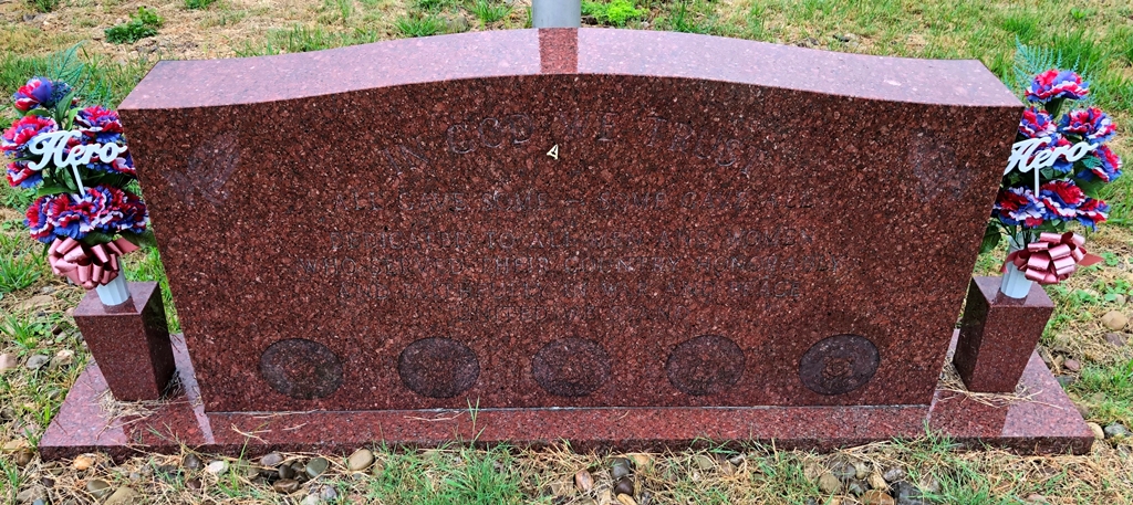 CRAWFORD VETERANS MEMORIAL STONE