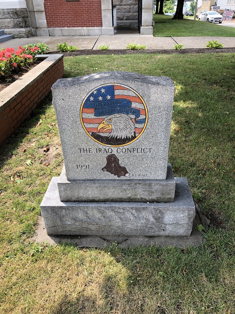 THE IRAQ CONFLICT 1991 WAR MEMORIAL