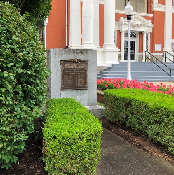 UPSHUR COUNTY DEAD WORLD WAR MEMORIAL