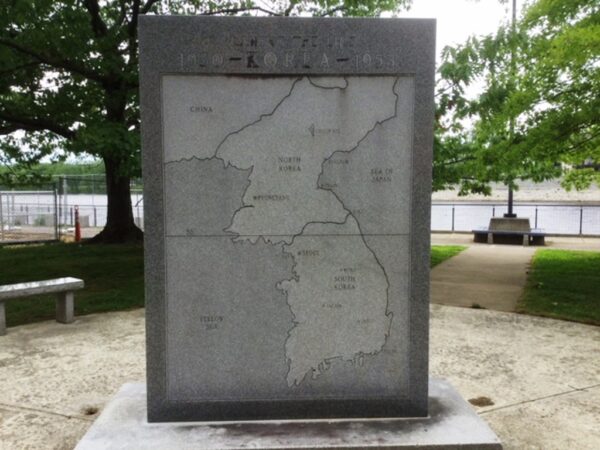 RENSSELAER COUNTY KOREAN WAR MEMORIAL BACK