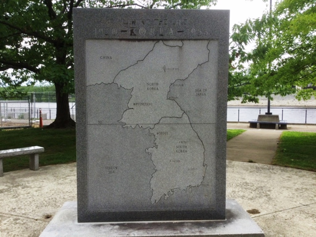 RENSSELAER COUNTY KOREAN WAR MEMORIAL BACK