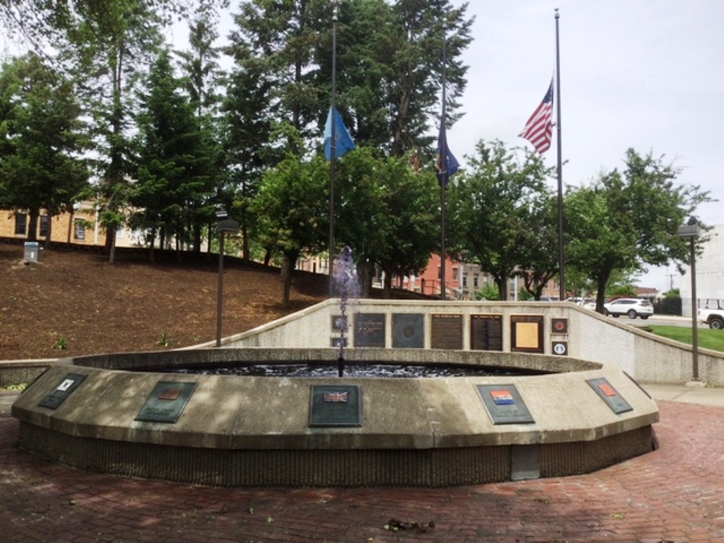 RENSSELAER COUNTY KOREAN WAR MEMORIAL PLAQUE SECTION