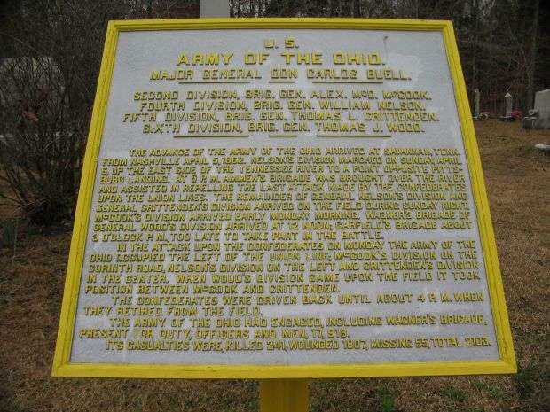 U.S. ARMY OF OHIO MEMORIAL PLAQUE II
