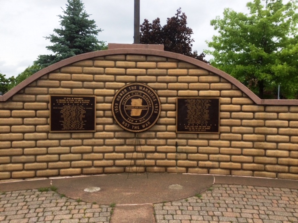RENSSELAER COUNTY VIETNAM WAR MEMORIAL PLAQUES