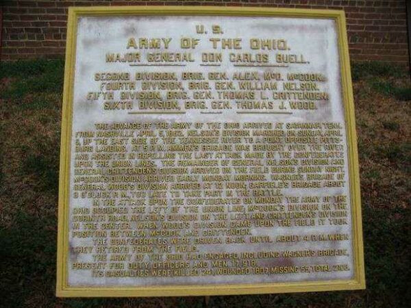 U.S. ARMY OF OHIO MEMORIAL PLAQUE I