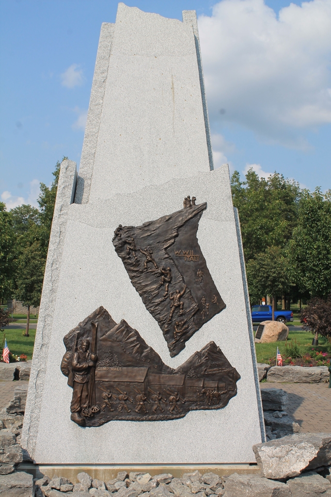 10TH MOUNTAIN DIVISION WORLD WAR II MEMORIAL SIDE B