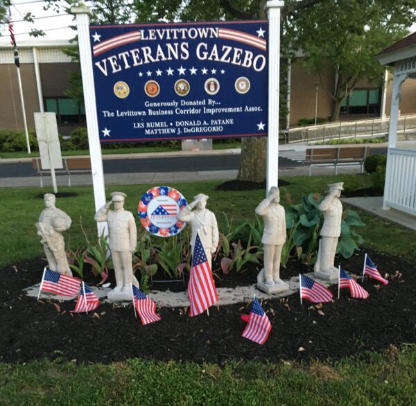 LEVITTOWN VETERANS GAZEBO MARKER