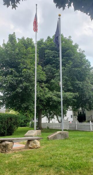 MIDDLEPORT POW MIA ALL WARS MEMORIAL FLAGPOLE