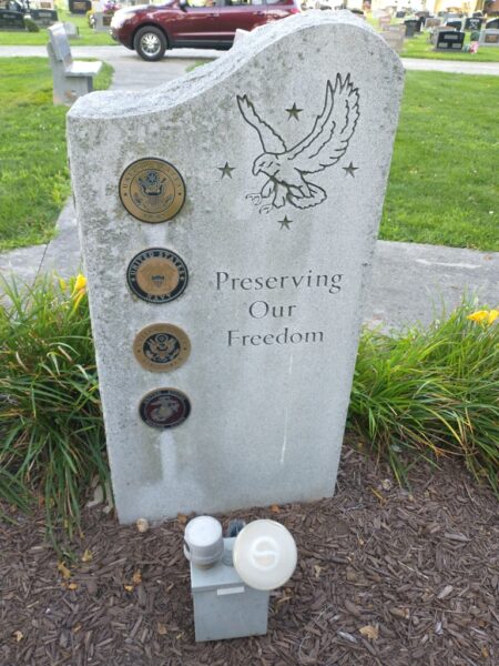 GLENWOOD MEMORIAL BACK