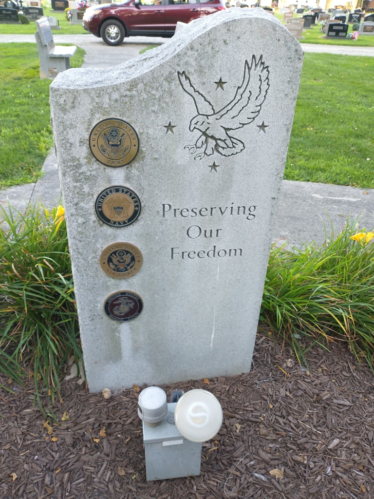 GLENWOOD MEMORIAL BACK