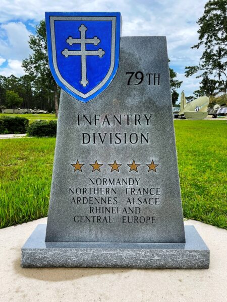 CAMP BLANDING 79TH INFANTRY DIVISION WAR MEMORIAL