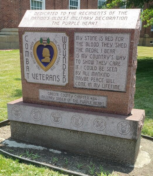 WAYNESBURG COMBAT WOUNDED VETERANS MEMORIAL