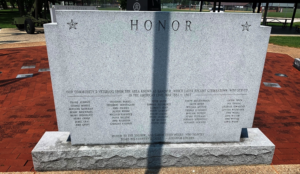 HONOR CIVIL WAR MEMORIAL
