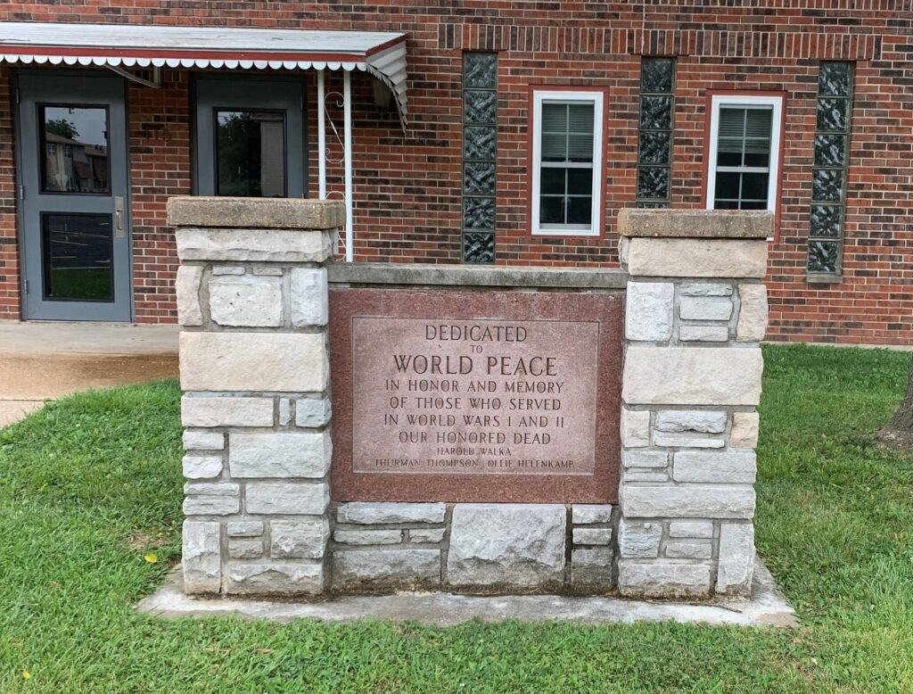 VFW POST 6274 WORLD PEACE MEMORIAL