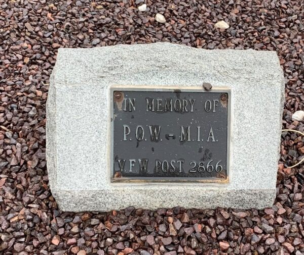 V.F.W. POST 2866 P.O.W.-M.I.A. MEMORIAL