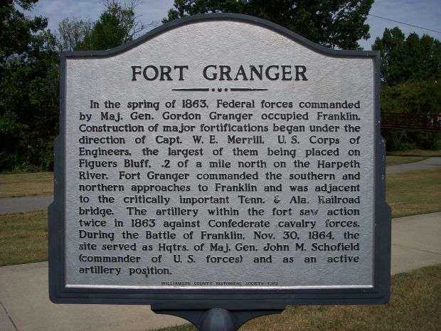 FORT GRANGER WAR MEMORIAL MARKER