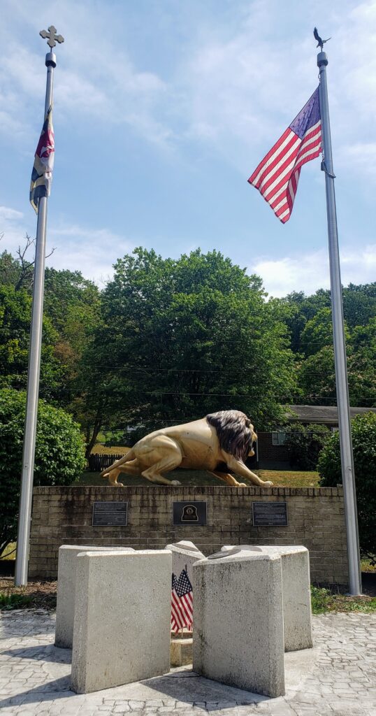 LIONS MEMORIAL FIELD PARK AND ARMED SERVICES MONUMENT