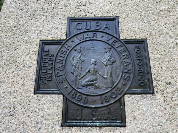 WALTHAM SPANISH-AMERICAN WAR MEMORIAL PLAQUE B