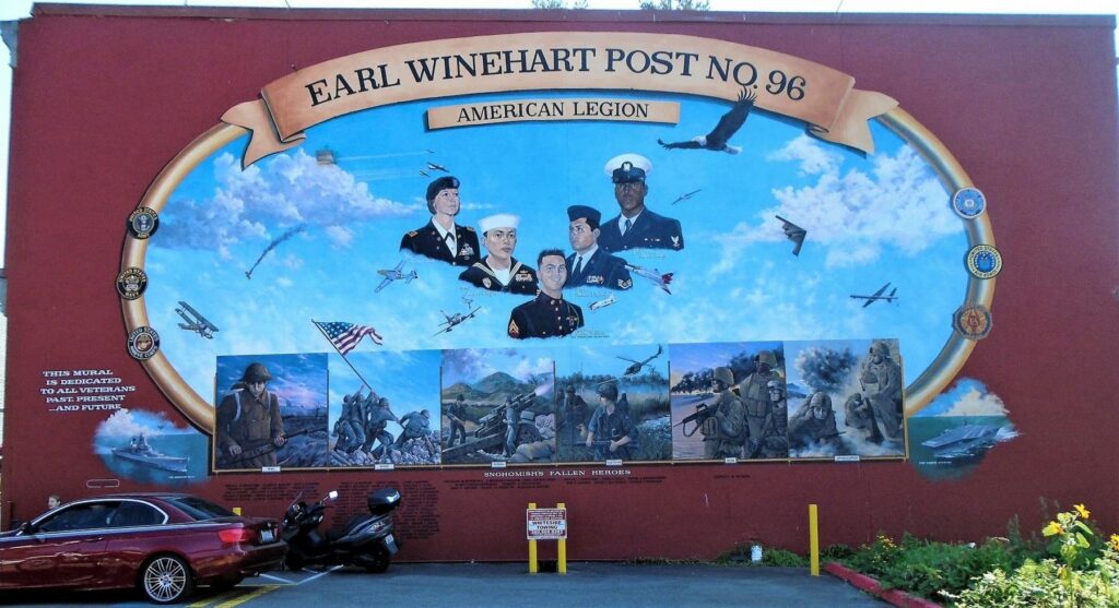 EARL WINEHART POST NO. 96 WAR MEMORIAL MURAL