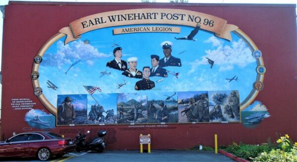 EARL WINEHART POST NO. 96 WAR MEMORIAL MURAL