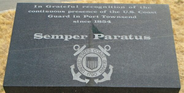 U.S. COAST GUARD IN PORT TOWNSEND MEMORIAL TABLET