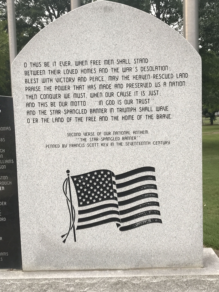 CARROLL COUNTY WAR MEMORIAL STONE I