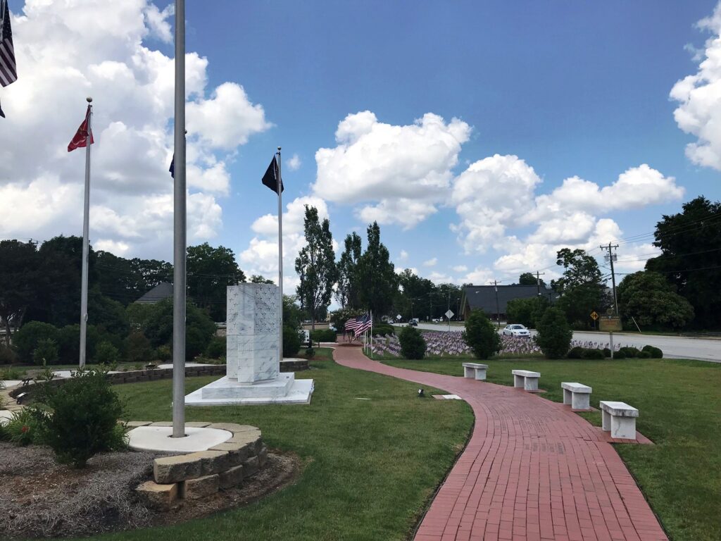 SIMPSONVILLE VETERANS MEMORIAL OVERVIEW
