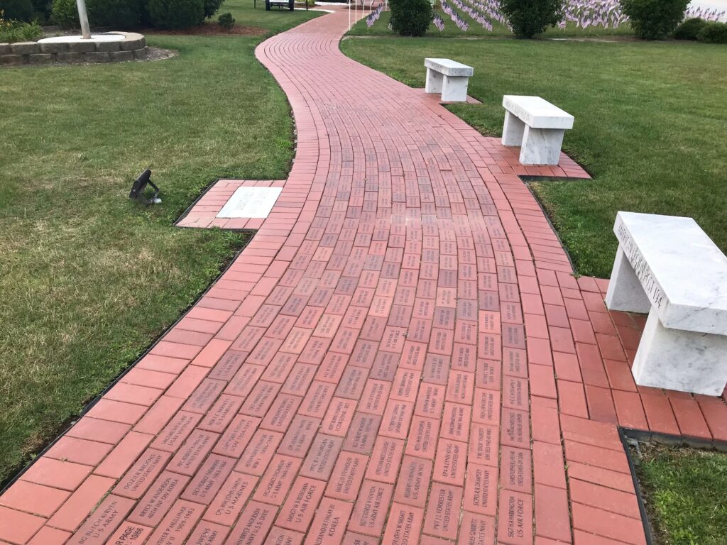 SIMPSONVILLE VETERANS MEMORIAL WALKWAY