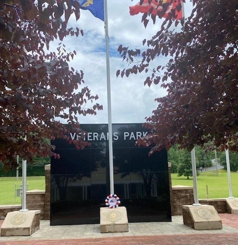 VETERANS PARK ON VALLEYDALE MEMORIAL BACK
