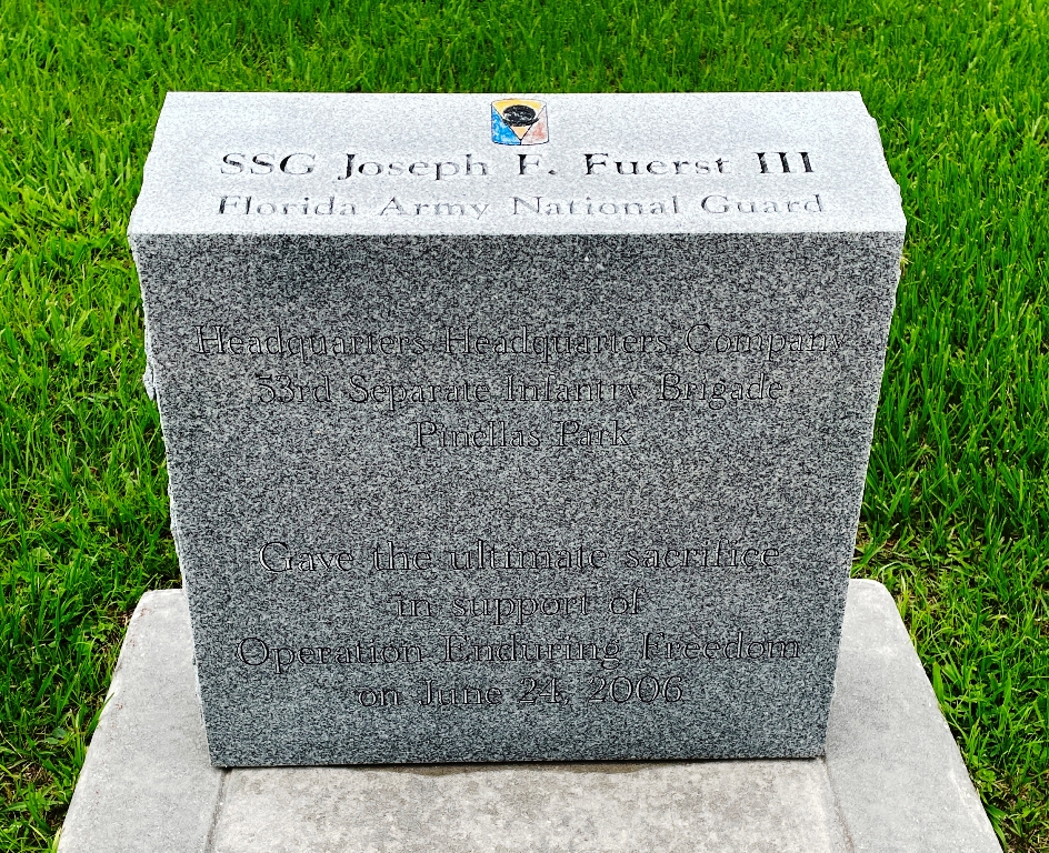SSG JOSEPH F. FUERST III WAR MEMORIAL