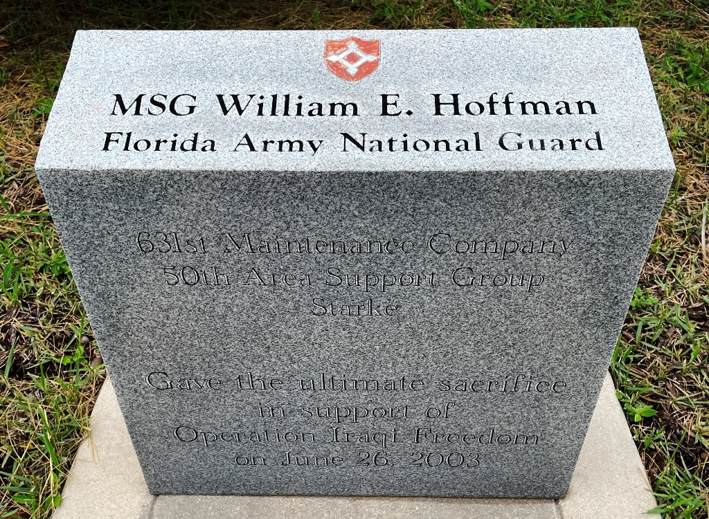 MSG WILLIAM E. HOFFMAN WAR MEMORIAL