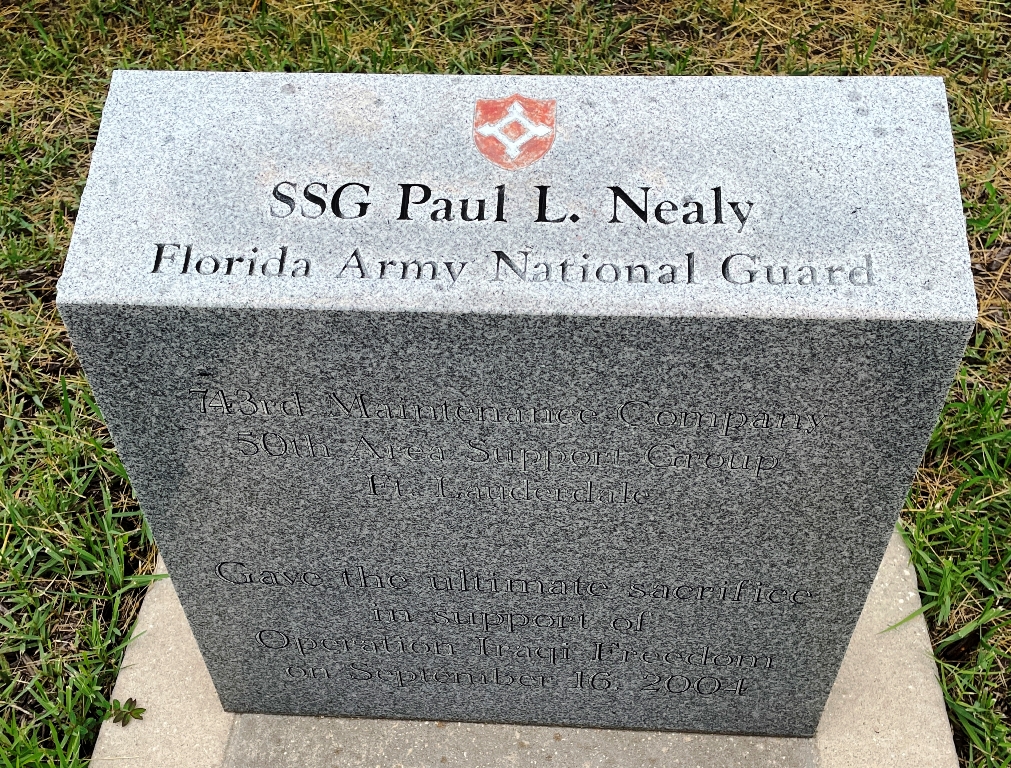 SSG PAUL L. NEALY WAR MEMORIAL