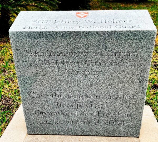 SGT JERRREY W. HOLMES WAR MEMORIAL