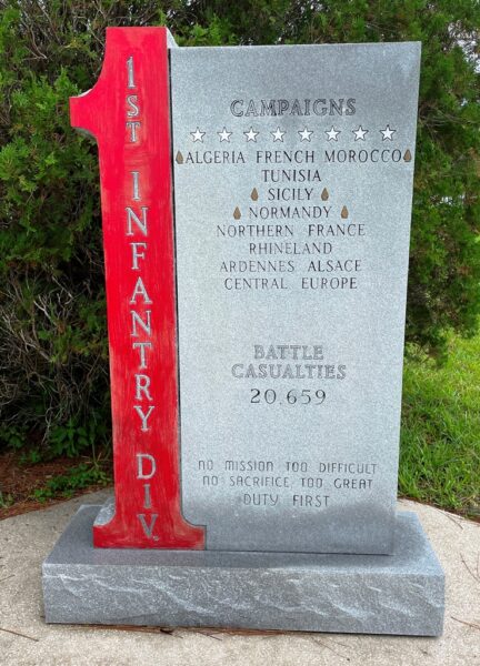 FIRST INFANTRY DIV. WAR MEMORIAL