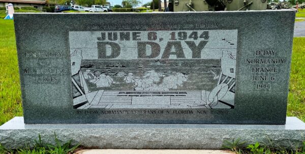 JUNE 6, 1944 D DAY WAR MEMORIAL