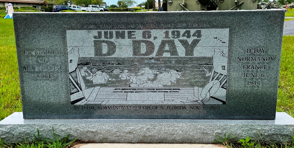 JUNE 6, 1944 D DAY WAR MEMORIAL