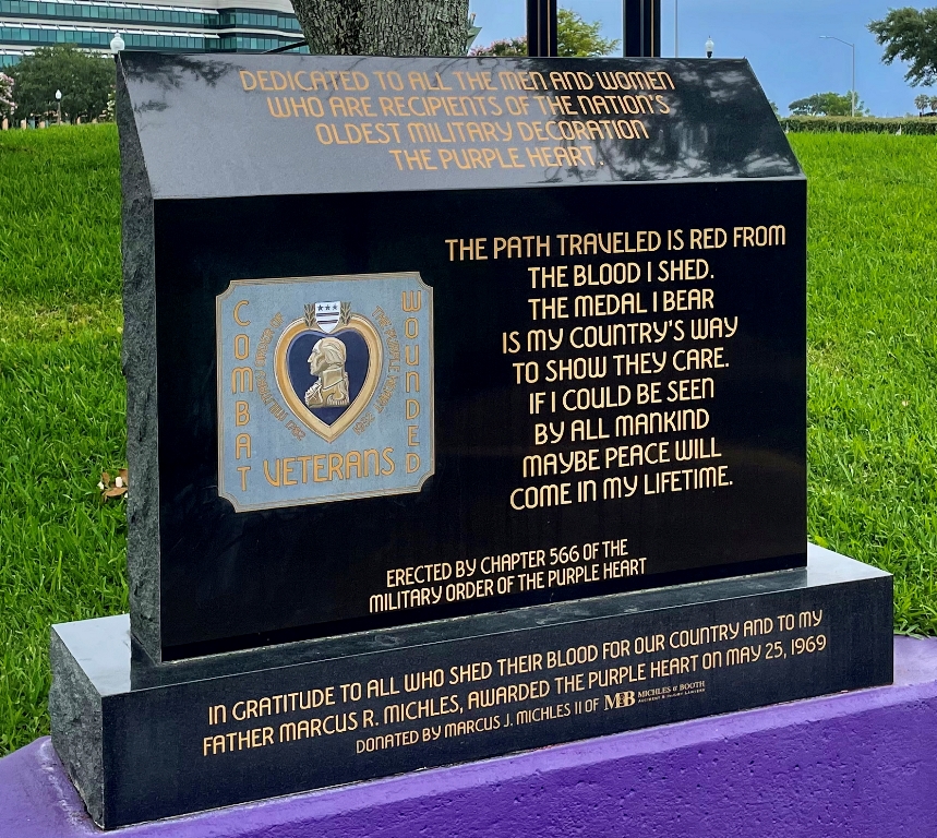 PENSACOLA COMBAT WOUNDED VETERANS MEMORIAL