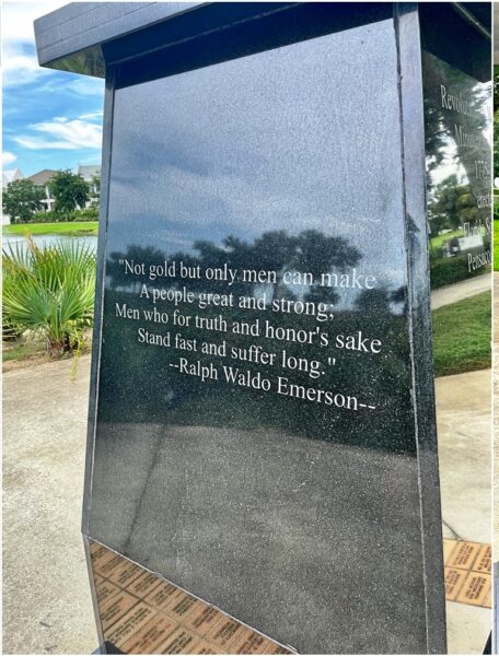 REVOLUTIONARY WAR MINUTEMAN MEMORIAL STONE B