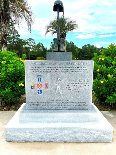 FLORIDA NATIONAL GUARD GLOBAL WAR ON TERRORISM BATTLEFIELD CROSS