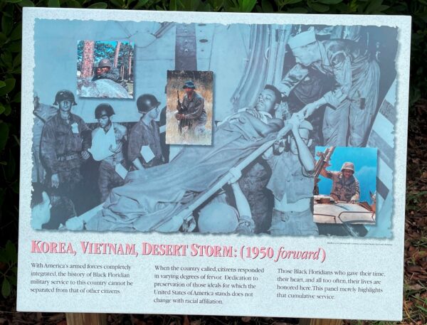 KOREA, VIETNAM, DESERT STORM: (1950 FORWARD) MEMORIAL PANEL