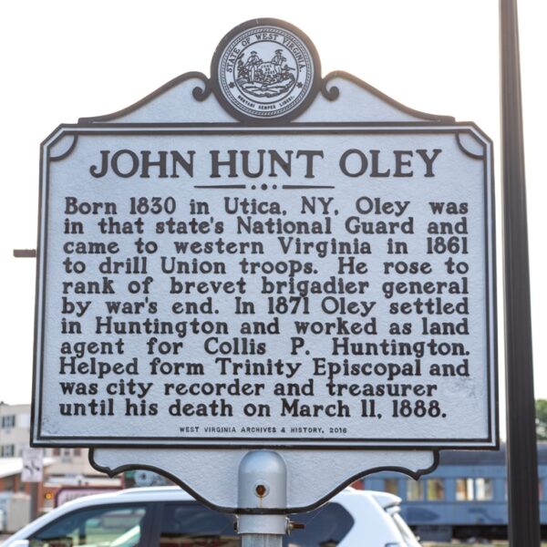 JOHN HUNT OLEY WAR MEMORIAL MARKER