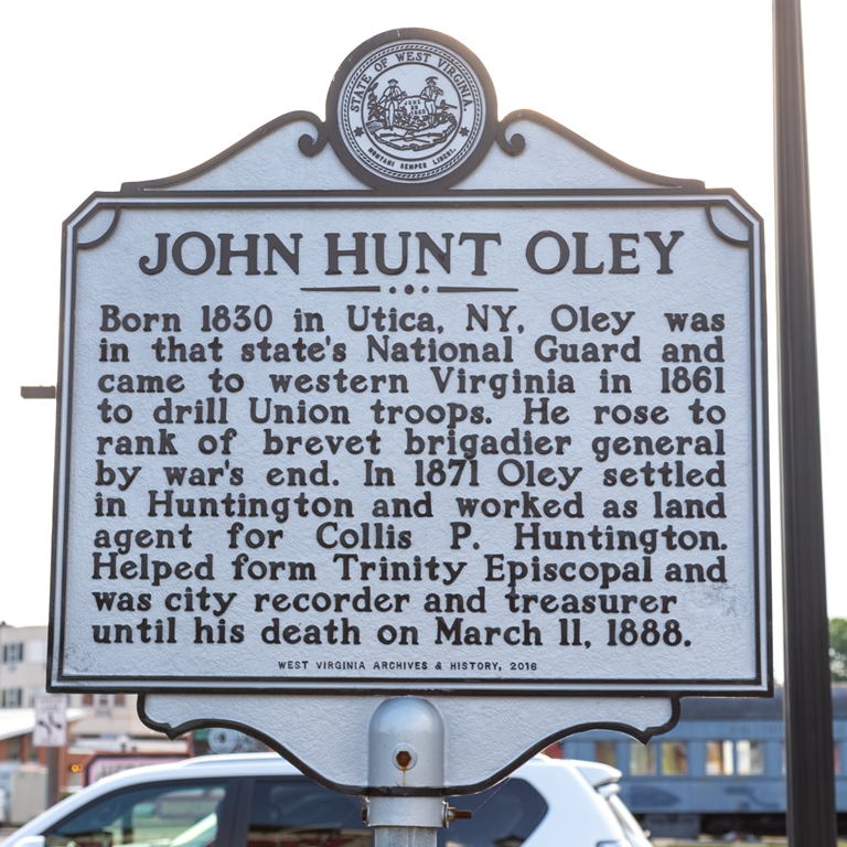 JOHN HUNT OLEY WAR MEMORIAL MARKER
