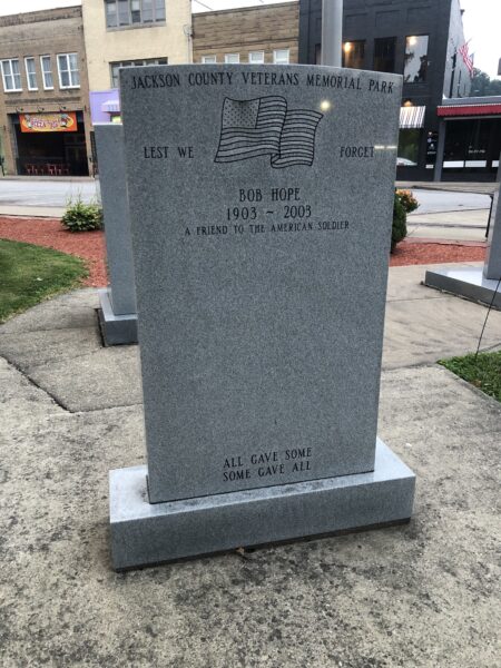 JACKSON COUNTY VETERANS MEMORIAL PARK STONE C