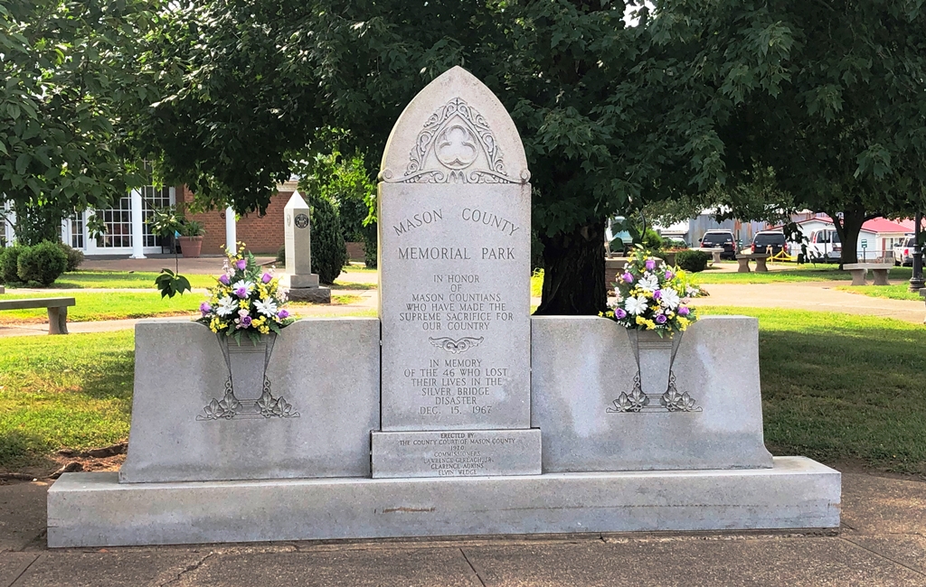 MASON COUNTY MEMORIAL PARK STONE